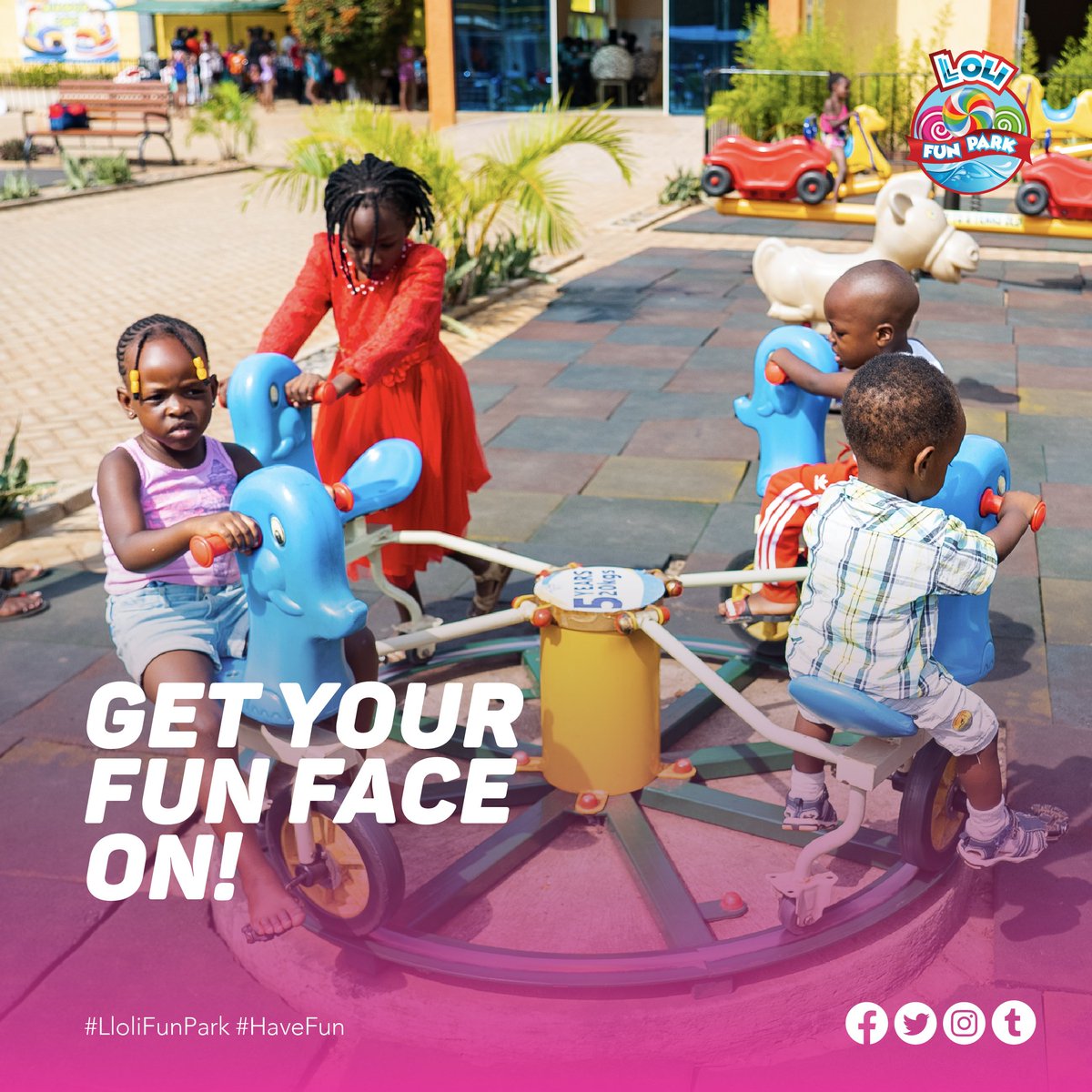 Out doors with the family, every weekend is an adventure of a lifetime.
#llolifunpark