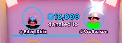 VroPlayz's tweet photo. Just got donated 10,000 robux😳 from @Eder_Rblx https://t.co/KKrgkfl5X1