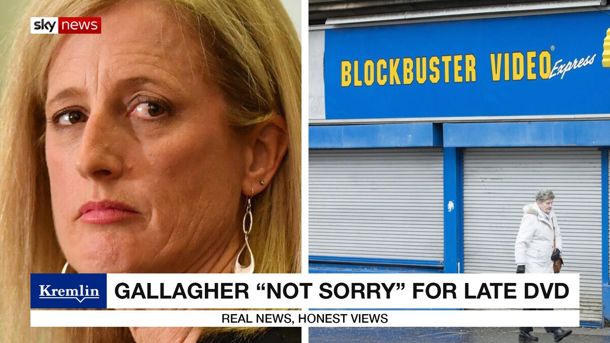 Katy Gallagher is refusing to step down after a caller told Ben Fordham she failed to return a DVD on time just weeks before Blockbuster Video went under.