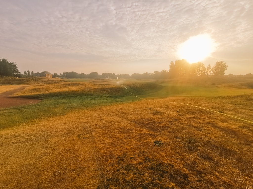 Horizontal well continues to perform with the help of 4 different @HunterGolf_UK irrigation methods. #SustainableFuture #lovegreenkeeping