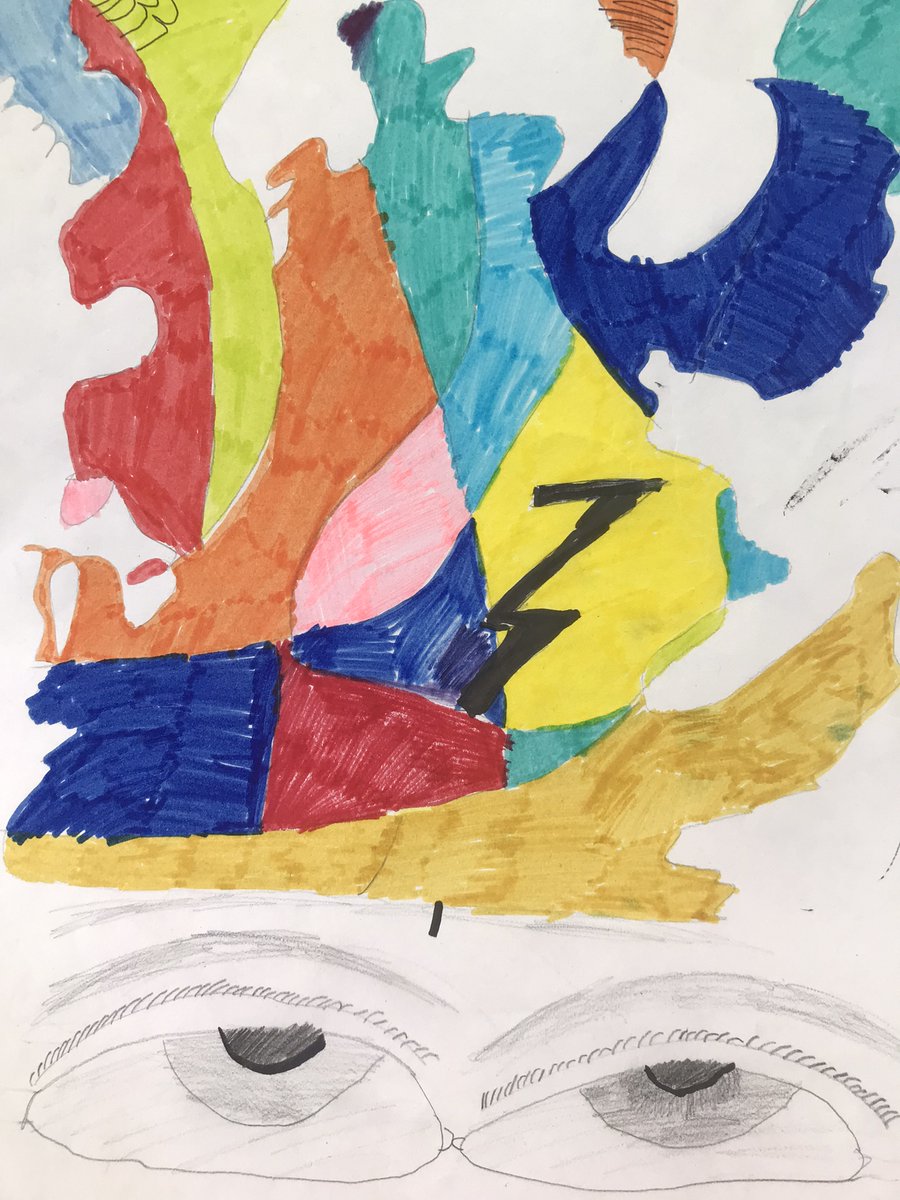 Amaia_Movie's tweet photo. Such invention in these rather joyful "Fantastic Hairstyles" images by our smashing Year 5 students. #DecorativeArts #LineAndColour #Inventiveness https://t.co/ka2ejY33Xb