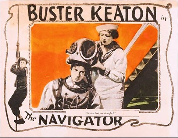 #NowWatching #213 'The Navigator' (1924) with #BusterKeaton and Kathryn McGuire. #ClassicMovies #ClassicFilms #LetsMovie #OldHollywood #TCM #TCMParty #SilentSundayNights #SilentMovies #2023MyMovieList