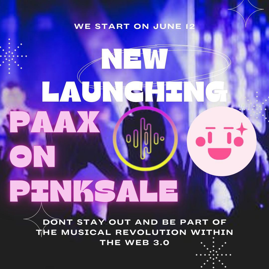We are delighted that we were able to collaborate with Pinksale and carry out our pre-sale on their great platform.  Going through the KYC, the audit and the DOXX.  We hope that this collaboration is fruitful and that you feel proud. <a href="/pinkecosystem/">PinkSale (Pink Ecosystem)</a> #Pinksale #PAAX