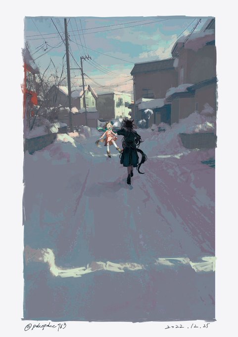 「power lines skirt」 illustration images(Latest)｜3pages