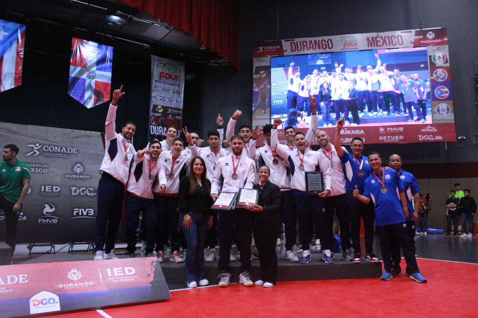 NorcecaInfo on Twitter "Host team Puerto Rico wins first set 2523 vs