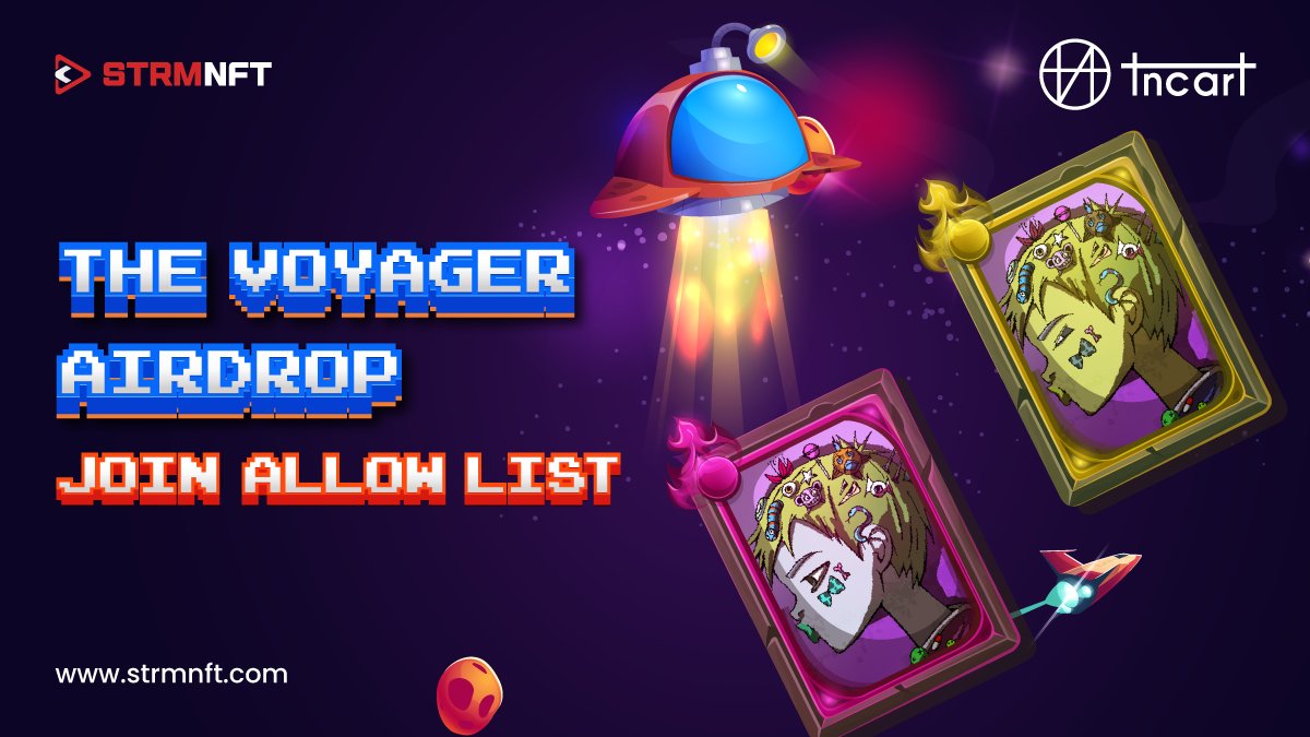 👨‍🚀 The voyage of #TheVoyagers begins now!

🪐 Everyone registered since June 3 is eligible for the #NFTairdrop of 2,500 Voyagers. These interstellar heroes are on a mission to find high-resolution planets for themselves and the remaining #PixelFriends. 

👉🏻 Register today and
