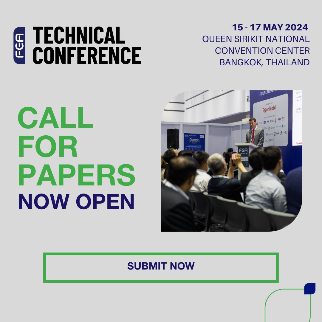 FEA_Expo's tweet image. #FutureEnergyAsia  #TechnicalConference will showcase the latest #innovations and #casestudies across the energy value chain. 

Submit your papers today at:
futureenergyasia.com/cfp
#FutureEnergyAsia #FEA2024 #Callforpapers #energytransition