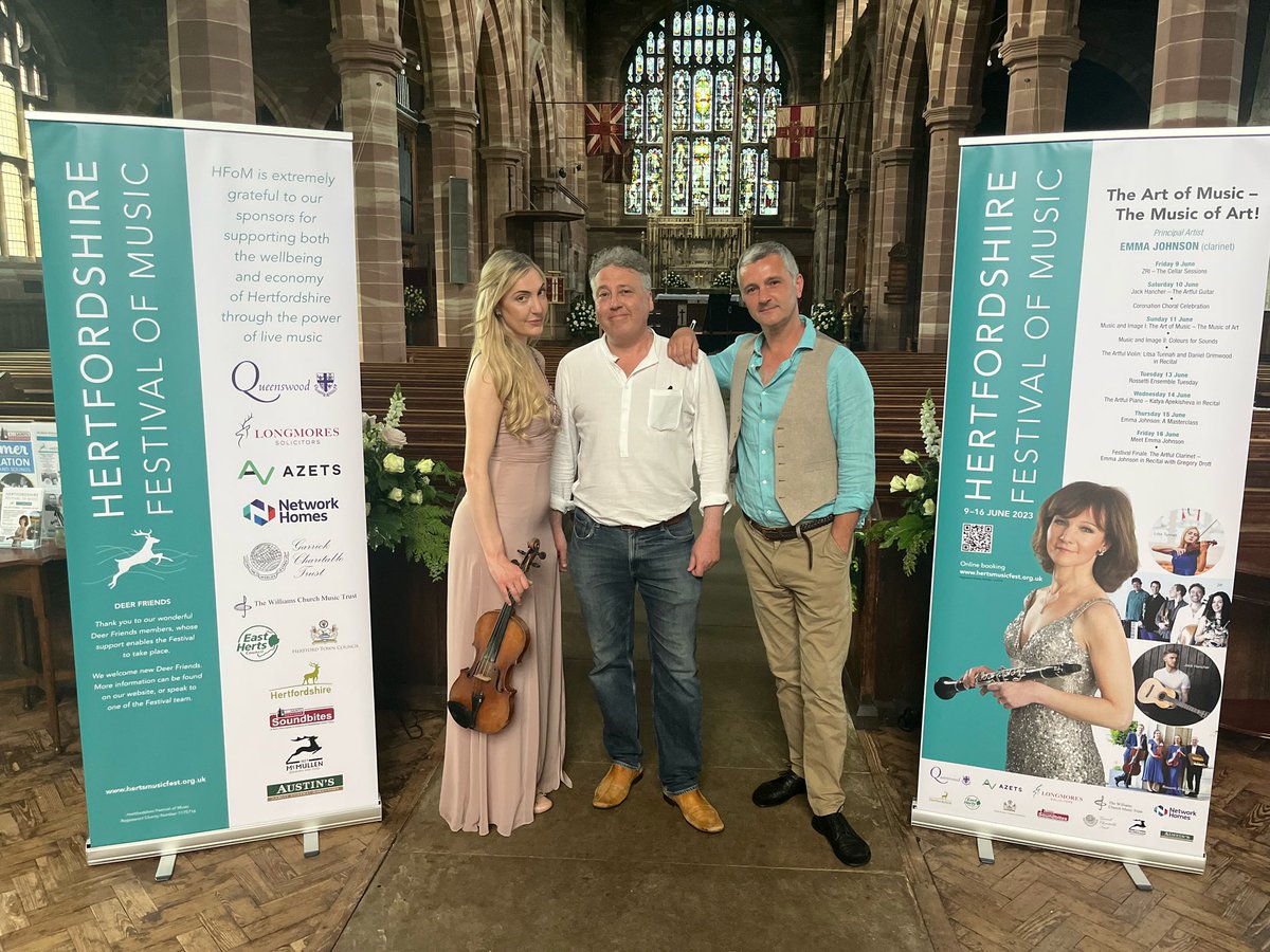 HertMusicFest (@hertmusicfest) on Twitter photo A couple more photos from yesterday afternoon’s concert The Artful Violin with <a href="/LitsaTunnah/">Litsa Tunnah</a> and <a href="/danielgrimwood/">Daniel Grimwood 🇪🇺</a>. Litsa gave the world premiere of <a href="/TomRandle_Music/">Tom Randle</a>’s Violin Sonata together with music by Debussy & Prokofiev #livemusic #musicfestivals #hertfordshire A couple more photos from yesterday afternoon’s concert The Artful Violin with <a href="/LitsaTunnah/">Litsa Tunnah</a> and <a href="/danielgrimwood/">Daniel Grimwood 🇪🇺</a>. Litsa gave the world premiere of <a href="/TomRandle_Music/">Tom Randle</a>’s Violin Sonata together with music by Debussy & Prokofiev #livemusic #musicfestivals #hertfordshire
