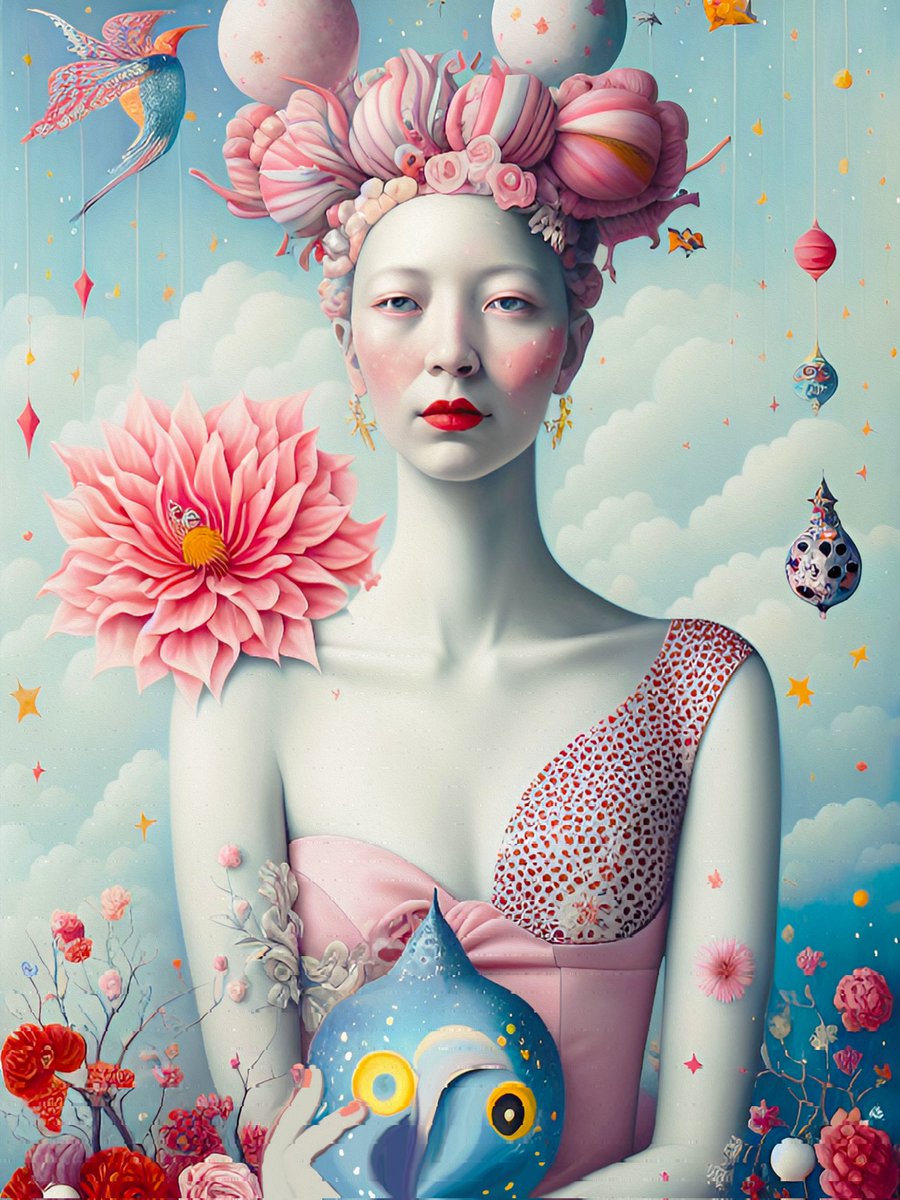 dana_64crypto's tweet image. Hi friends! 🩵🩵🩵🩵
I&apos;m excited to announce that my new collection of 1/1s and limited eds, &quot;Just like magic,&quot; is now listed on Objkt.com! 
(Link 👇,🧵)