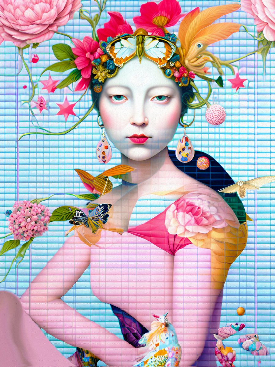 dana_64crypto's tweet image. Hi friends! 🩵🩵🩵🩵
I&apos;m excited to announce that my new collection of 1/1s and limited eds, &quot;Just like magic,&quot; is now listed on Objkt.com! 
(Link 👇,🧵)