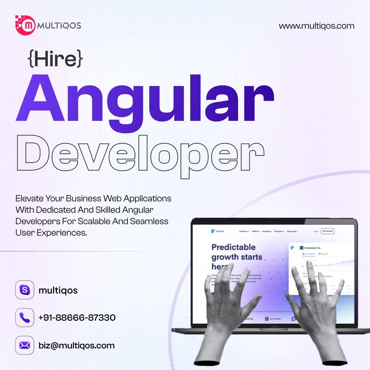 MultiQoS's tweet image. Is your business in need of a web app that caters to clients' needs? Enhance user experience with #Angular.
#MultiQoS offers expert #AngularJSdevelopment for robust, enterprise-grade applications. Let's take your online presence to new heights! ๐๐
bit.ly/43Ohrb4