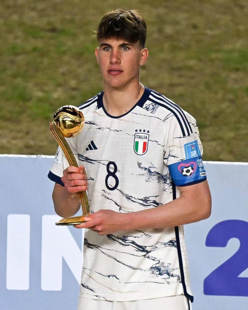 Chelsea’s Cesare Casadei becomes the first European player to win both the Golden Ball and Golden Boot awards at a men's FIFA U-20 World Cup.

#Thefuture ⭐️

#FIFAU20WorldCup 
#U20WorldCup 
#U20WC
