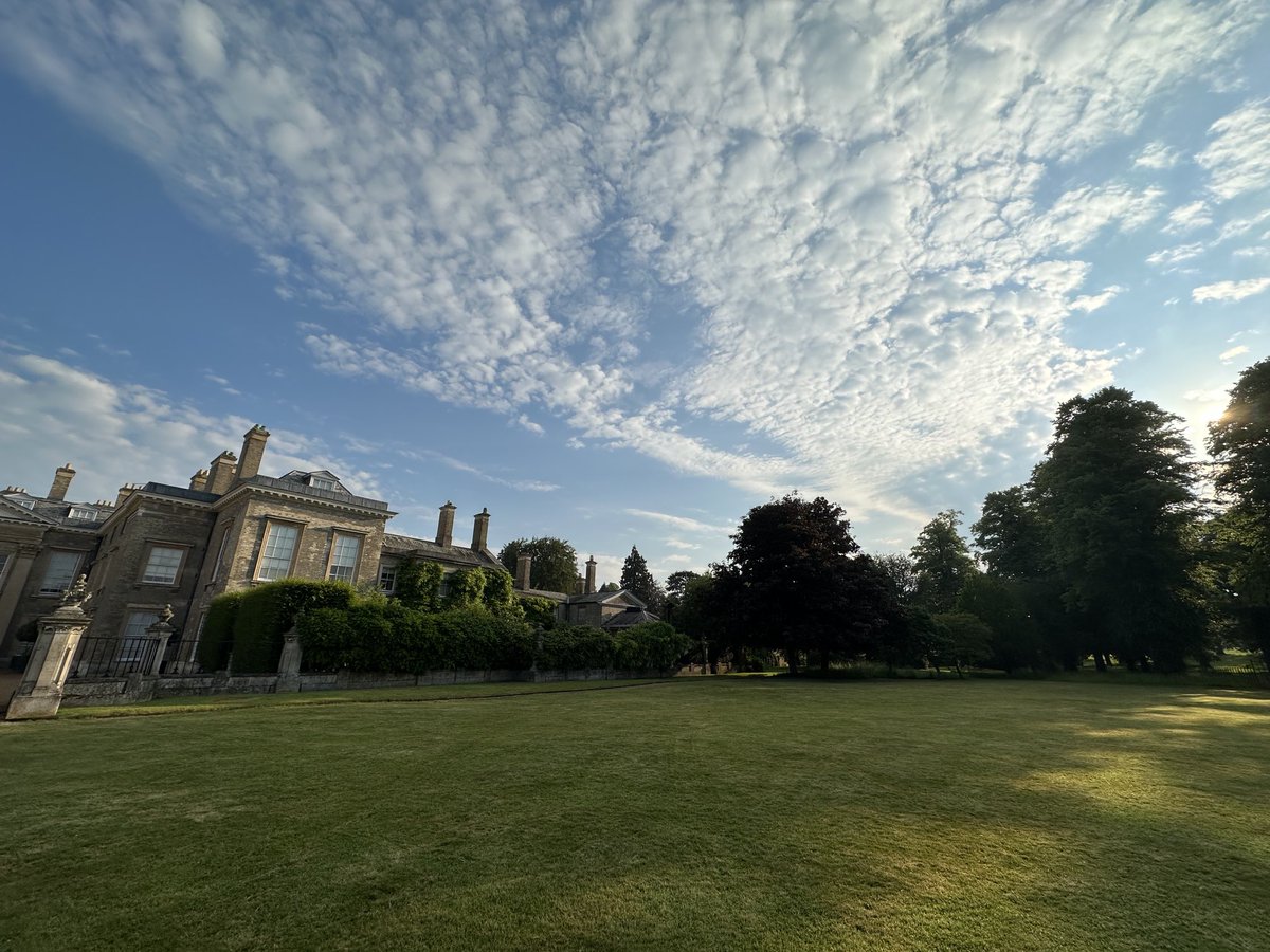 Everything looking fresh and lush, after last night’s thunderstorm.