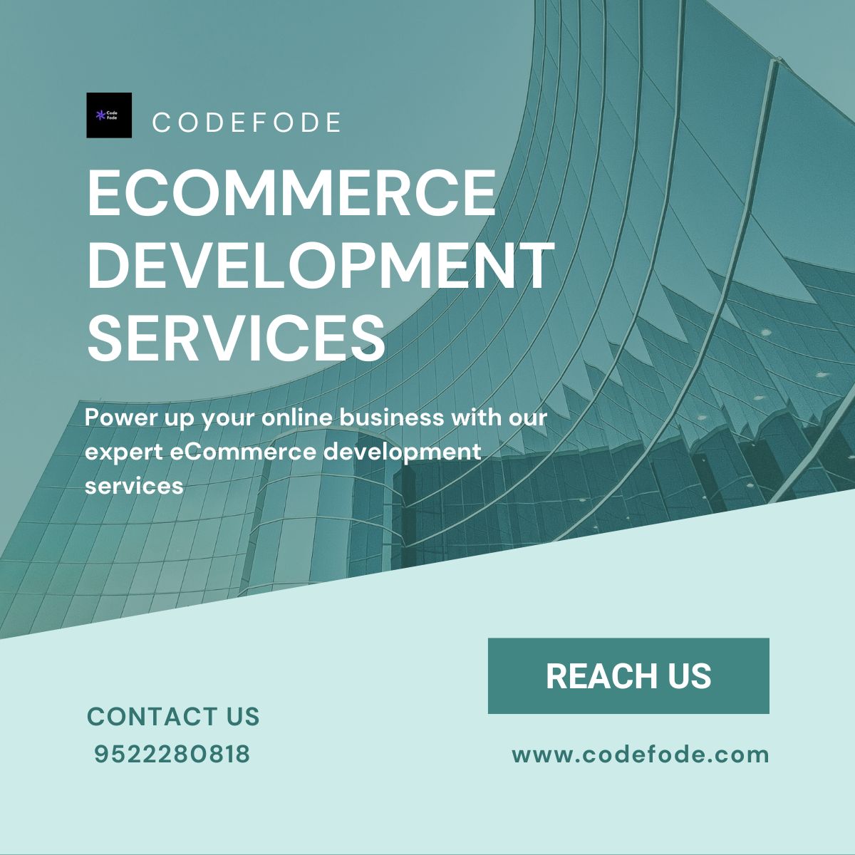 codefodetec's tweet image. Experience seamless #onlinebusinessgrowth with our expert #ecommerce development services. Our dedicated #team crafts #customsolutions to elevate your #brand and maximize your #sales potential.

#codefode #businessgrowthtips #ecommerce #ecommercebusiness #ecommercemarketing