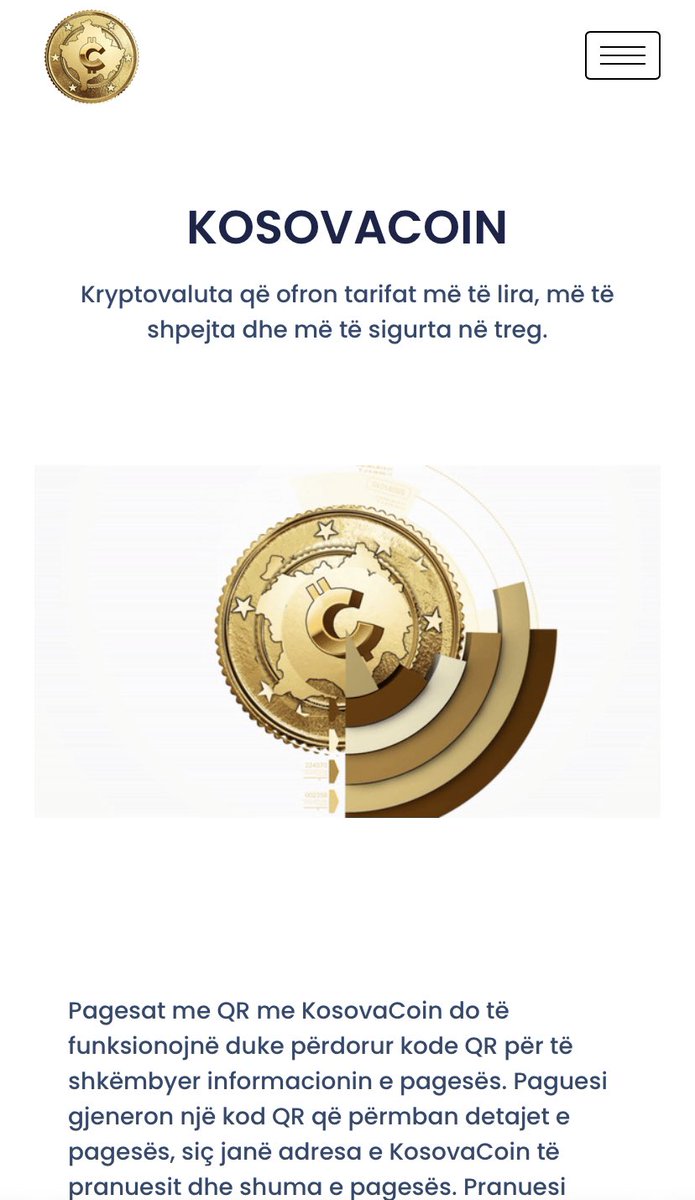KosovaCoin's tweet photo. Website i KosovaCoin është rilançuar me përditësime të reja dhe ide të reja duke bashkpunuar me robotin https://t.co/tUNqw1OjVt  

#crypto #blockchain #ai #robotibesa https://t.co/UzwD4EDqqB