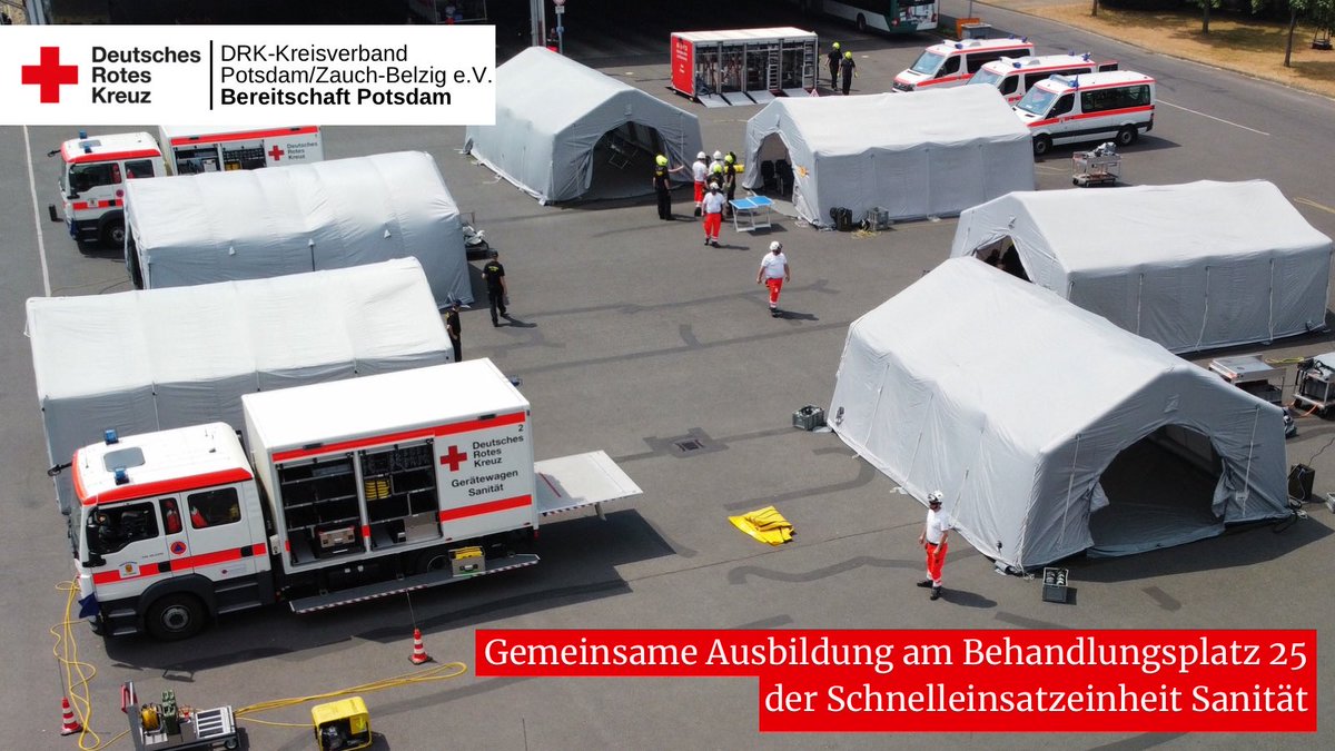 DRK-Bereitschaft Potsdam tweet media