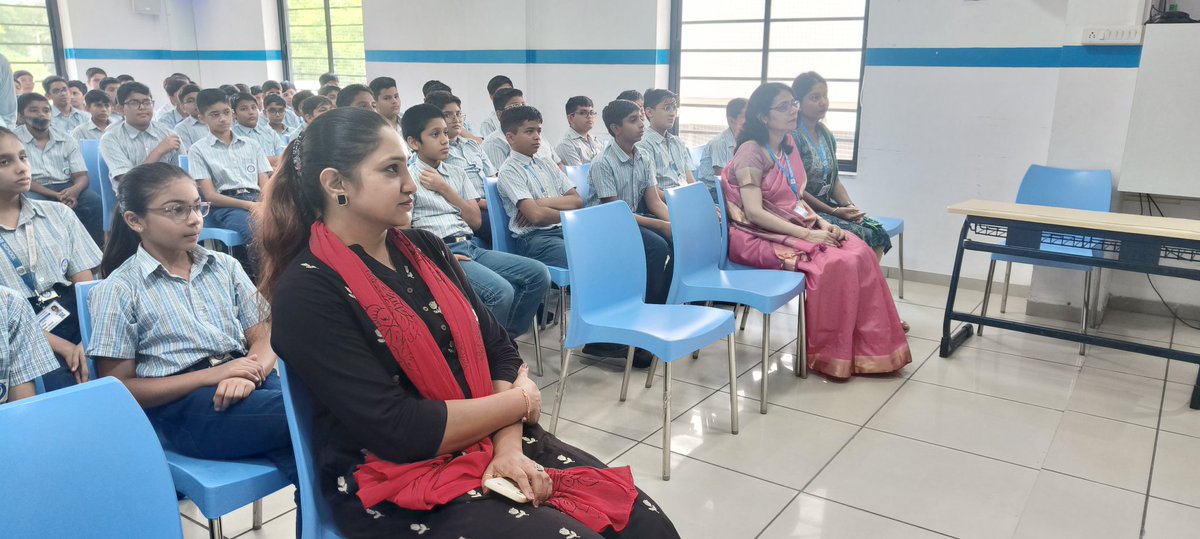 Zebar School for Children (@zebarschool) on Twitter photo Principal Ms. Sharmistha Sinha addressed the middle-section students on the importance of India's G-20 presidency.
<a href="/EduMinOfIndia/">Ministry of Education</a> <a href="/g20org/">G20 South Africa</a> <a href="/PMOIndia/">PMO India</a> <a href="/cbseindia29/">CBSE HQ</a> Principal Ms. Sharmistha Sinha addressed the middle-section students on the importance of India's G-20 presidency.
<a href="/EduMinOfIndia/">Ministry of Education</a> <a href="/g20org/">G20 South Africa</a> <a href="/PMOIndia/">PMO India</a> <a href="/cbseindia29/">CBSE HQ</a>