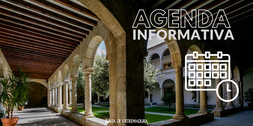 Junta_Ex's tweet photo. Buenos días. 

Consulta la agenda pública de la Junta de Extremadura para hoy, lunes 12 de junio. 

 🗓 https://t.co/kTMyxnzXuC https://t.co/tUXCBLTxYs
