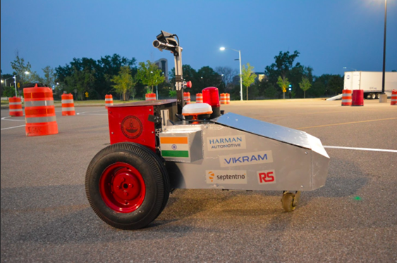 HarmanIndia's tweet photo. Thrilled to announce that @TeamAbhiyaan from @iitmadras has won first Place in the IGVC (Intelligent Ground Vehicle Competition) Design and Cybersecurity Challenge at Michigan, USA.
HARMAN Automotive is a proud sponsor of Team Abhiyaan.
#ThinkAutoTechThinkHARMAN https://t.co/J0UPQ9wAc5