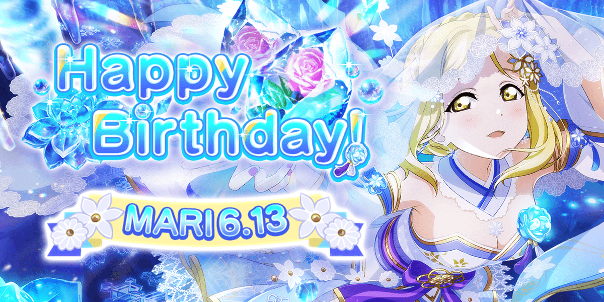 Happy Birthday🎂
本日は #小原鞠莉 ちゃんのお誕生日💖
みんなで一緒にお祝いしよう🎉

#lovelive
#LLAS