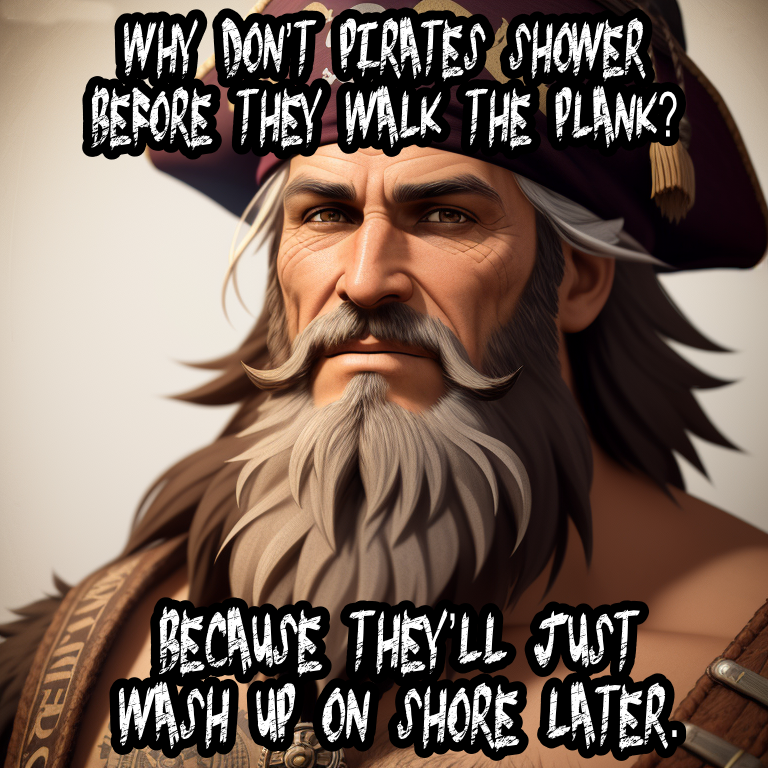 Shiver me timbers! #pirates