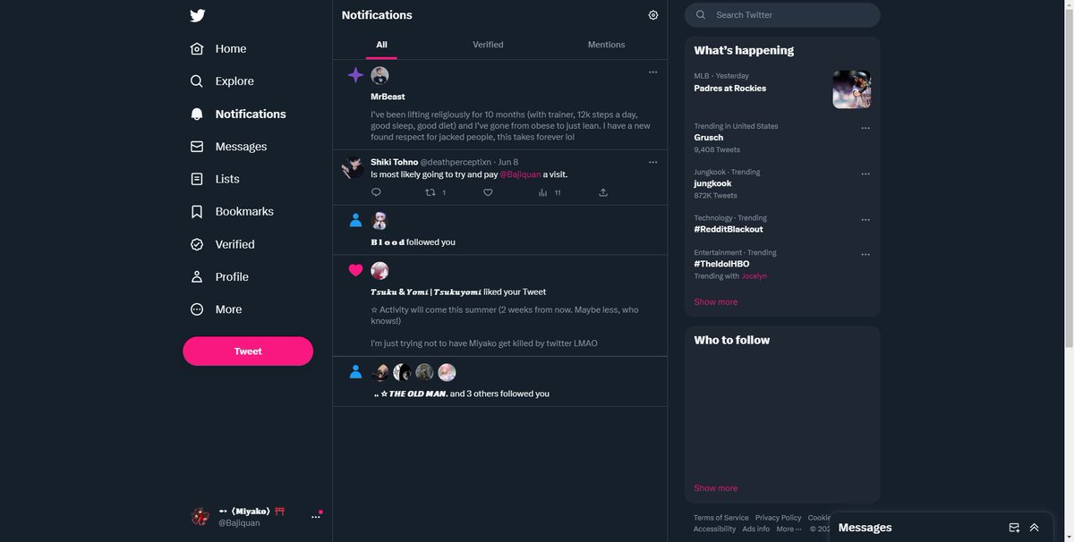 ✩ I'd reply to more, but... This is literally what my notifs look like rn soooooo there's really notthing there