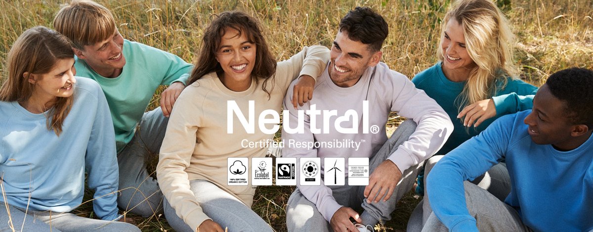 Neutral® is built on the world's leading social, ethical and environmental criteria for clothing production. With 100% commitment to certified clothing, we can improve our planet, work healthier, and give farmers hope. <a href="/FairtradeUK/">Fairtrade Foundation</a> <a href="/FairtradeLondon/">Fairtrade London</a> #fairtrade #organiccotton