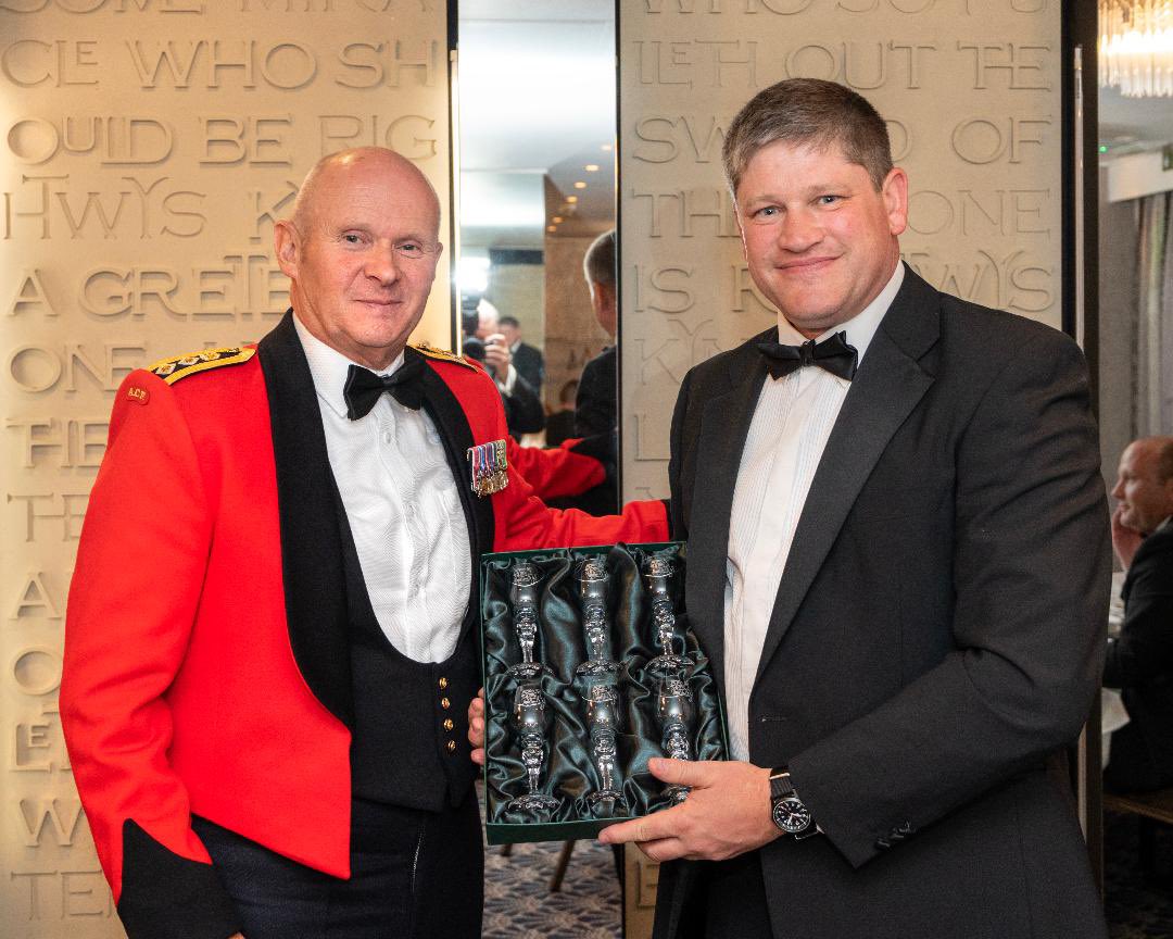 Officers Mess Dinner for Hampshire &amp; Isle of Wight ACF. #OfficersMess #MessDinner #ACF