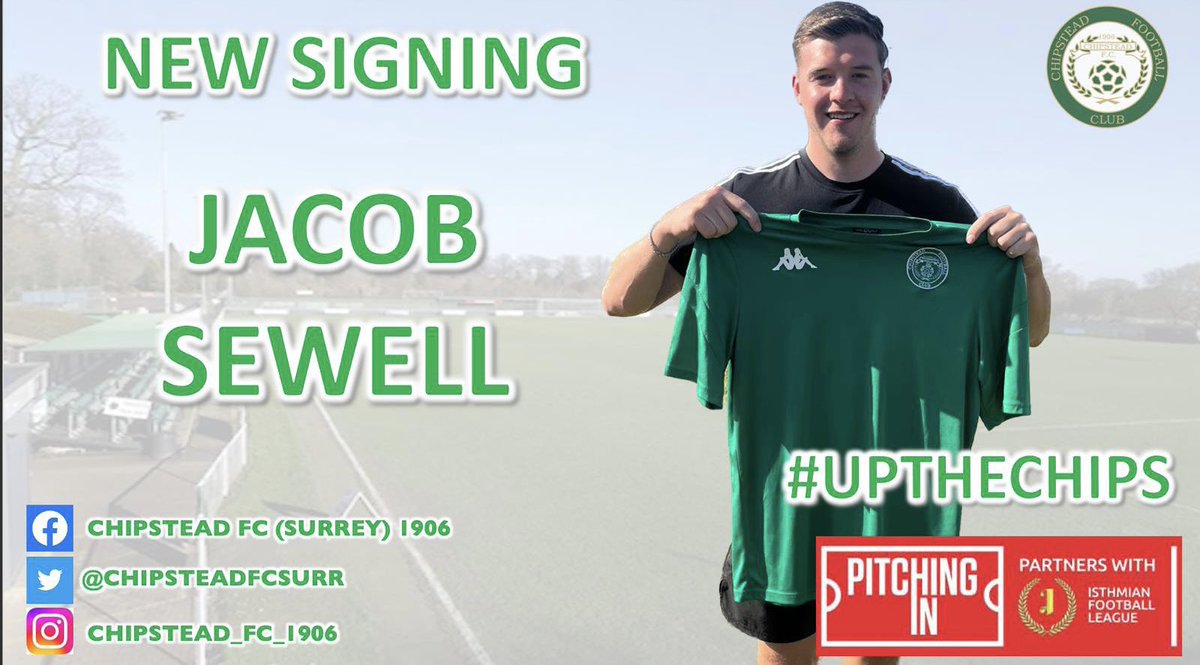 New week, NEW SIGNING ✍️ 

We’re delighted to announce the signing of @Jacobsewell2! 

The hitman was prolific at U18 @IsthmianLeague level! 

Now back from injury fit and strong, the management team are chuffed to have him back and raring to go! 

#goals #isthmian #striker