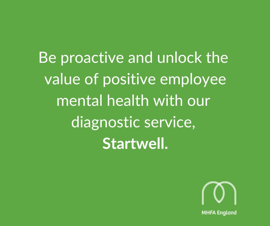 Every business can be successful while embracing a positive culture.

Our service, Startwell, works directly with you to build a unique roadmap to improve #WorkplaceWellbeing ▶️  bit.ly/3OArIU5

#EmployeeWellbeing #MentalHealth #Leadership