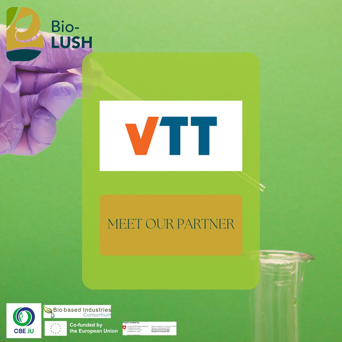 biolusheu's tweet photo. We are thrilled to introduce you the @VTTFinland , who will develop colloidal formulations based on (nano)cellulose and create melt processing protocols for bio(nano)composites for Bio-LUSH🌿🌱

Check out https://t.co/XqwqgPPgFh

#BioLUSH #BiobasedMaterials #VTT #sustainability https://t.co/r2LuFN92X3