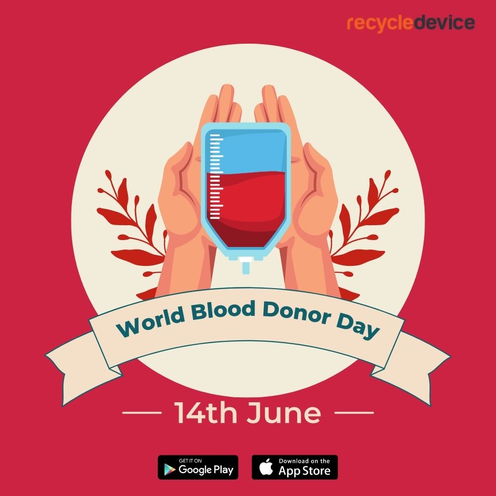 The theme for World Blood Donor Day 2023, celebrated annually on June 14, is 'Give blood, give plasma, share life, share often.'

#RecycleDevice #wbdd #wbdd2023 #recycle #mobile #phones #laptops #tablets #samsung #iphone #asus #oneplus #dell #realme #windows #lenovo #oppo #vivo