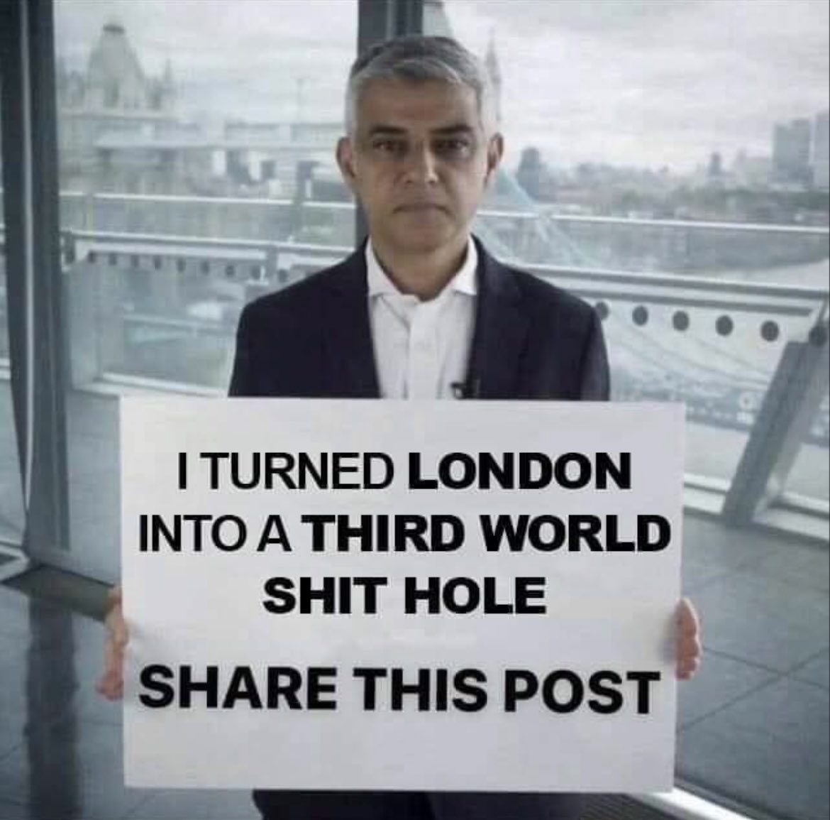 Sadiq Khan.