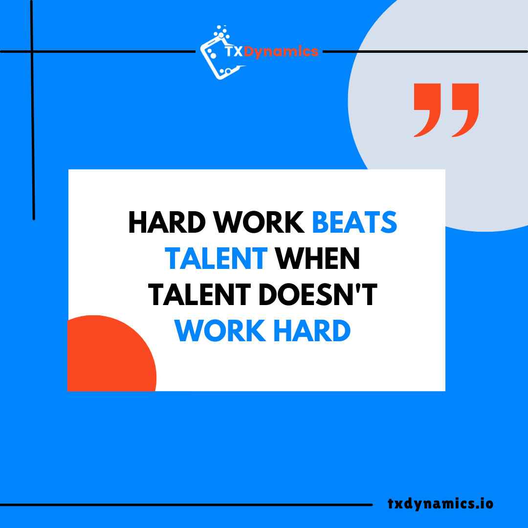 Hard work beats talent when talent doesn't work hard
.
.
.
#monday #txdynamics #mondaymotivation #mondaymood #mondaymorning #mondayblues #MondayVibes #MondayInspiration #mondaysbelike #mondayquote #mondaymornings #mondayselfie #mondayquotes #MondayStyle #mondayfun