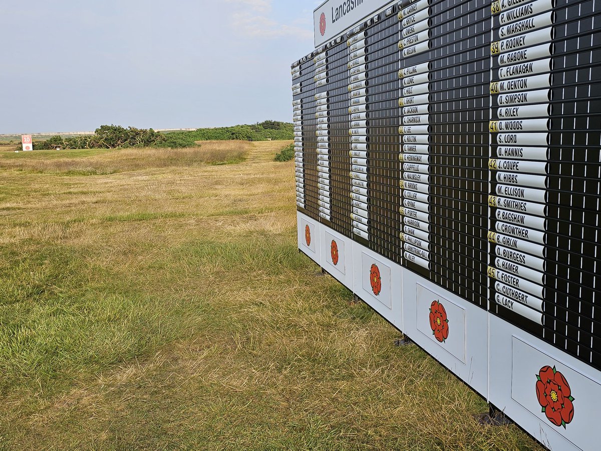 A glorious day for the <a href="/Lancashiregolf/">Lancashire Golf</a> Seniors Champs <a href="/FleetwoodGC/">Fleetwood Golf Club</a>, play well folks and enjoy the Fleetwood experience #onetruelinks