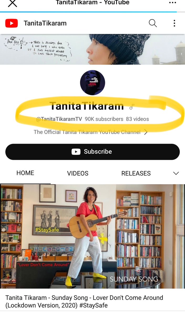 Woohoo 🎉🙌🏼 My official ⁦@YouTube⁩ channel has reached 90k subscribers ☀️!! Thank you 🙏🏼❤️☀️To listen to #livemusic #newtunes & #classics please subscribe 👉🏽m.youtube.com/channel/UC-xbv… Love ❤️ tt #singersongwriter #london
