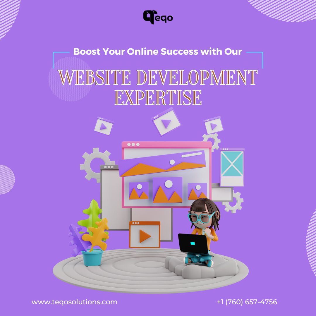 Boost Your Online Success with Our Website Development Expertise
.
🌐- teqosolutions.com
📞- +1 7606574756
.
#service #developmnet #website #WebsiteBuilder #responsivedesign #WebsiteDesign
#Websitedesign #websitedevelopmenttips #WebsiteDevelopmentAgency