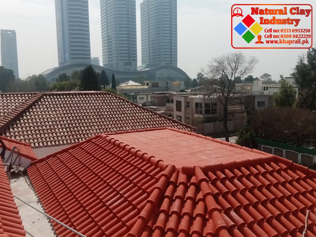 khaprail_tiles's tweet photo. Pak Clay Tiles 
Red color roof tiles

#Pakistan #Sindh #Punjab #Kpk #balochistan #Karachi #islamabad #Lahore #Multan #Hyderabad #Chakwal #Nawabshah #khaprail #Claytiles #Naturalclaytiles #pakclaytiles #Khaprailclay https://t.co/ADgkfdmFvF