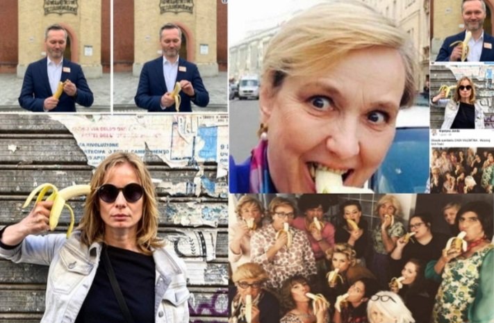 koguttomas's tweet photo. Jeden z protestów, który miał obalić dyktaturę. Kiedyś to było. 🤭
#bananowyprotest https://t.co/jAMCJO67Ee