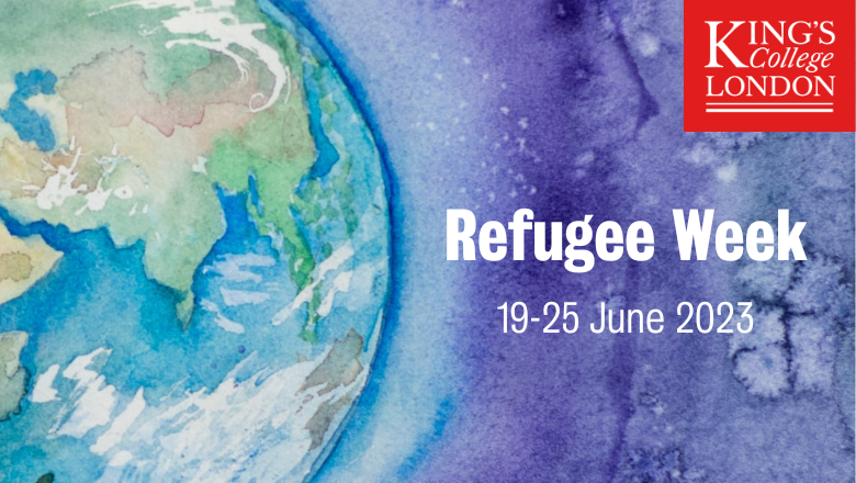 This #RefugeeWeek, we will be recognising how the @KingsCollegeLon community responds to the global issue of forced displacement & creates opportunities for forced migrants. To find out more, stay tuned throughout the week & view our #RefugeWeek2023 events in the thread below🧵