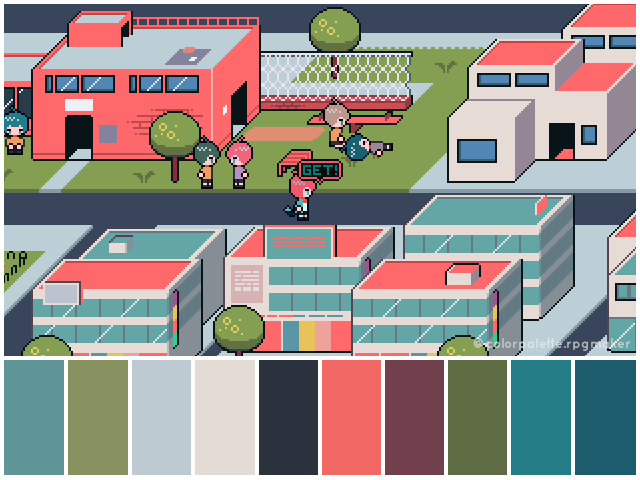 color_rpgmaker's tweet photo. Game: Shibuya Marble Texture RPG
Developer: ecorust9
Engine: RPG Maker 2000
Genre: Adventure, RPG, Visual Novel
Release: 2021

#rpgmaker #videogames #indie #indiegame #indiegamedev #gamedev #pixelart #rpg #rpgmakergame #colorpalette #rpgmaker2000 #rpgツクール https://t.co/vMs6iv43SI