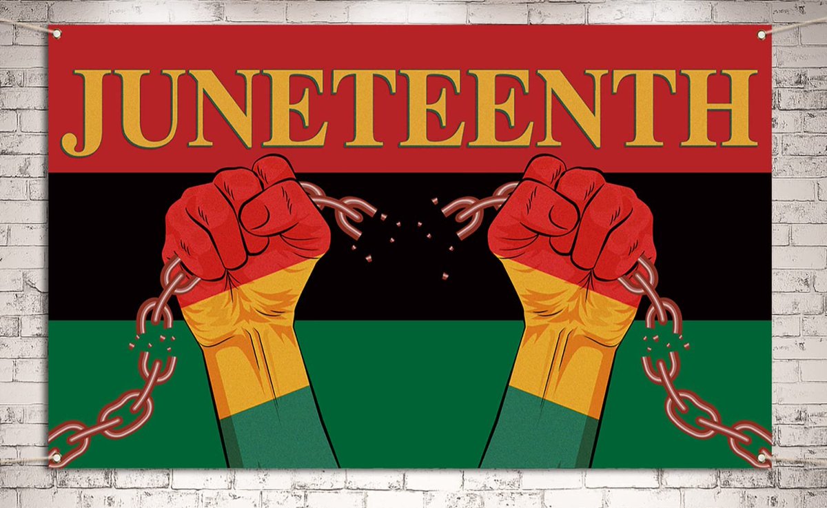 #JuneteenthDay è una festa degli Stati Uniti che commemora la liberazione degli schiavi afroamericani e la cultura afroamericana. La ricorrenza nata a Galveston, in Texas, viene celebrata ogni anno il #19giugno dal 1866.
❤️🖤💚
▶️ g.co/kgs/xHahyk