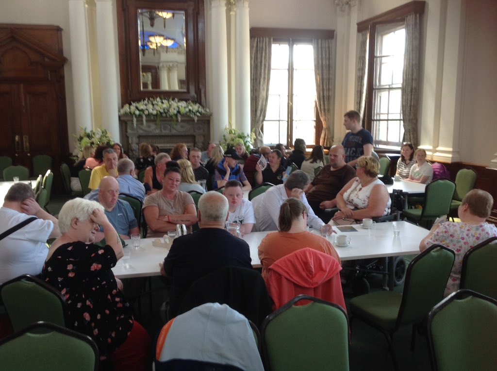 SouthTyneLibs's tweet photo. We had a great start to #LearningDisabilityWeek in #SouthTyneside. Around 100 people came to a Civic Reception at the Town Hall to celebrate the start of the week and to say what it means to them. 

See what else is planned this week https://t.co/yWRFoK3gxh

#LDWeek #LDweek23 https://t.co/JsFEyHCdFJ