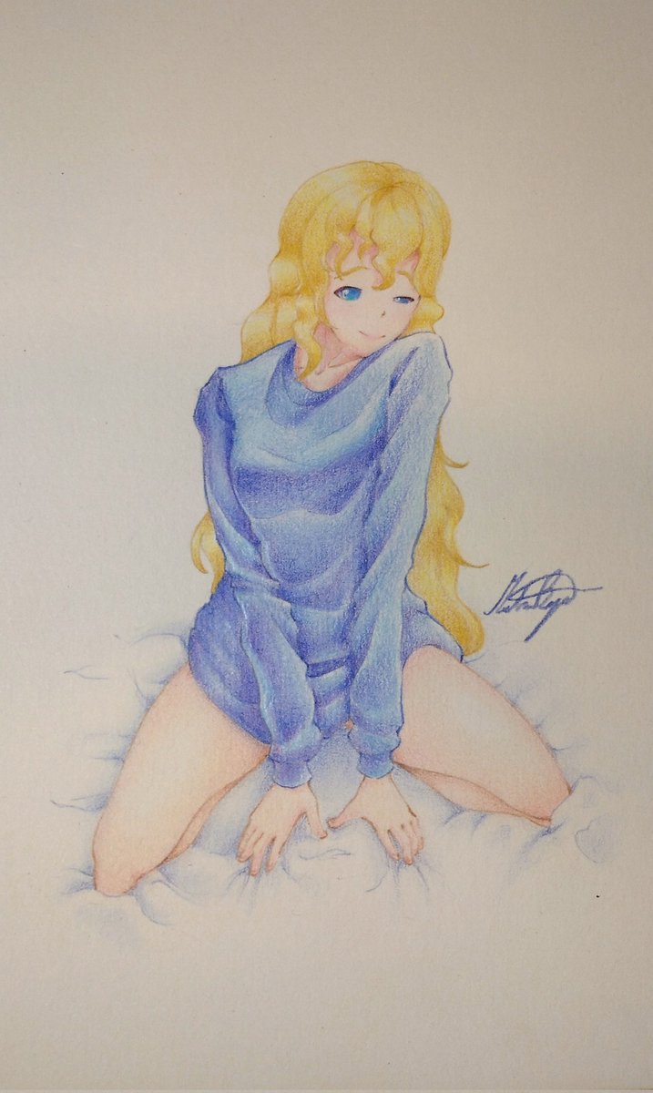 Lilly in the morning 
#katawashoujo #novelvisual #fanart #animegirl #game
