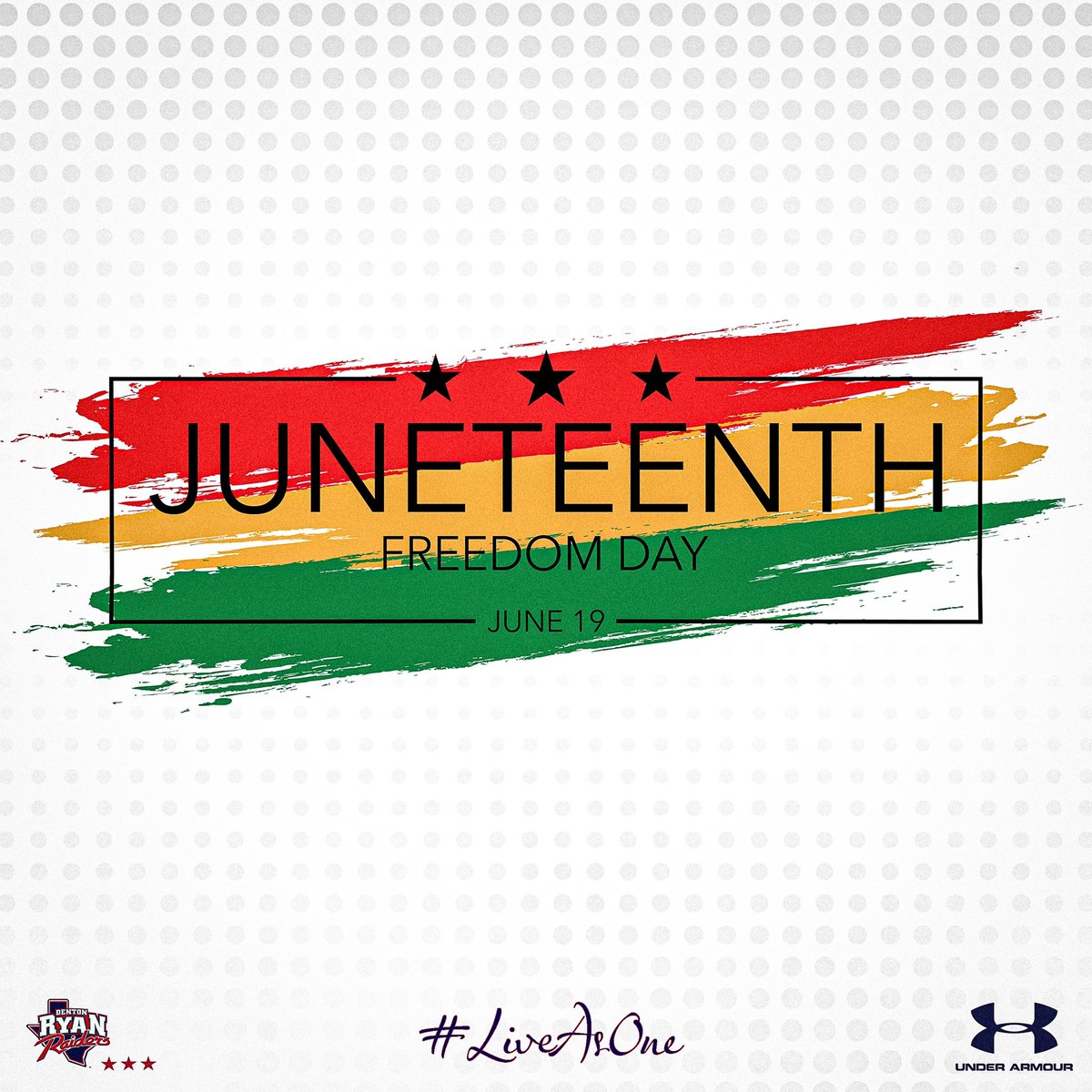 Celebrate Freedom. 
Happy #Juneteenth!