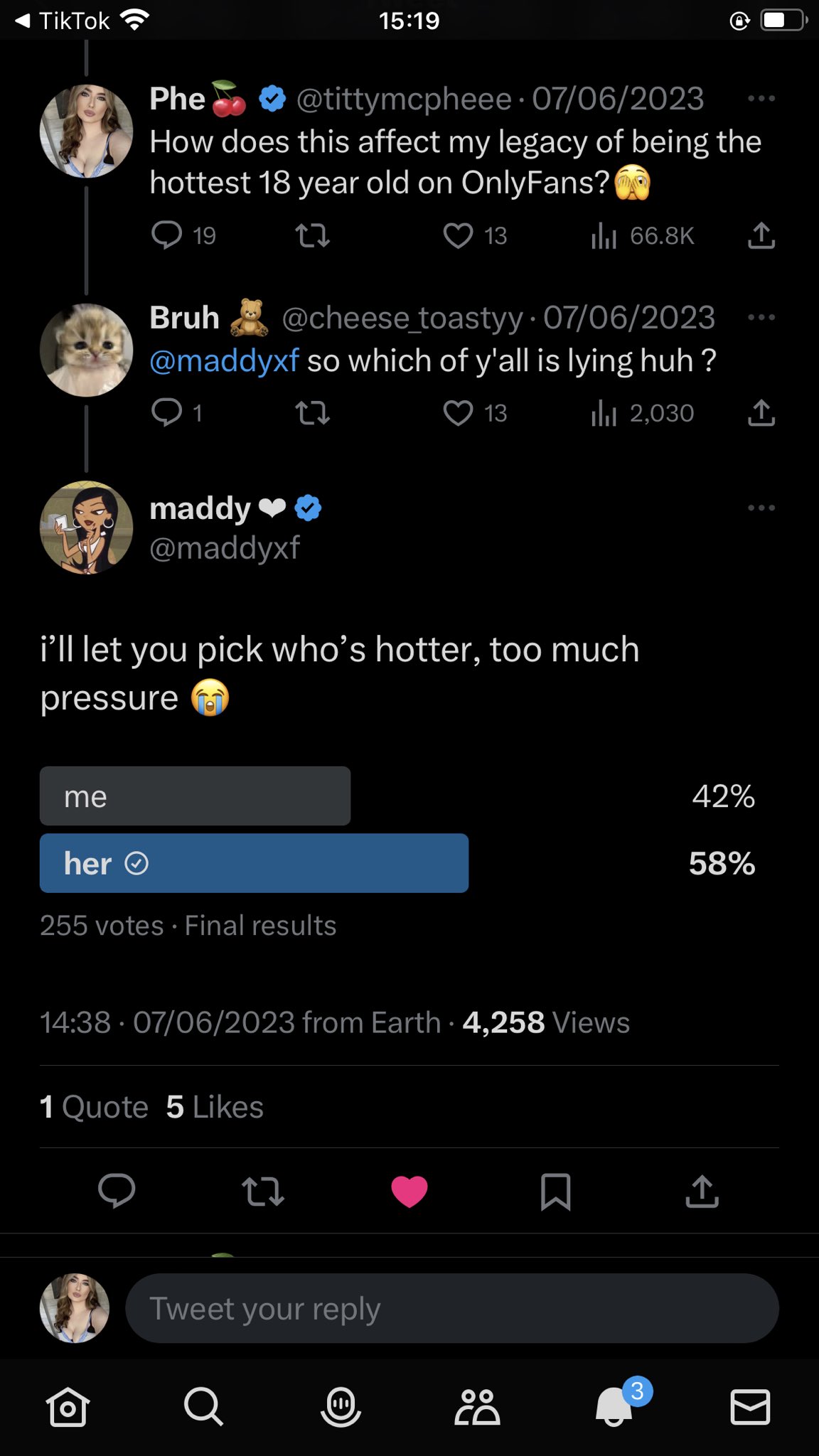 Phe🍒 on Twitter: "@Loogi244 @maddyxf @Emmmyalluu @HumansNoContext Wrong but slay https://t.co