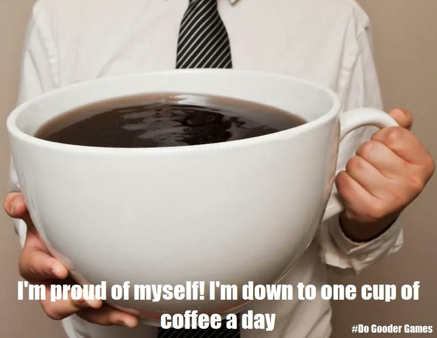 DoGooderGames's tweet photo. We always ask how you game, but this time we want to know; How do you coffee?
#coffee #howdoyougame #mememonday #dogooder #dogoodergames #dogoodergamescafe https://t.co/CqdZpVjaLu