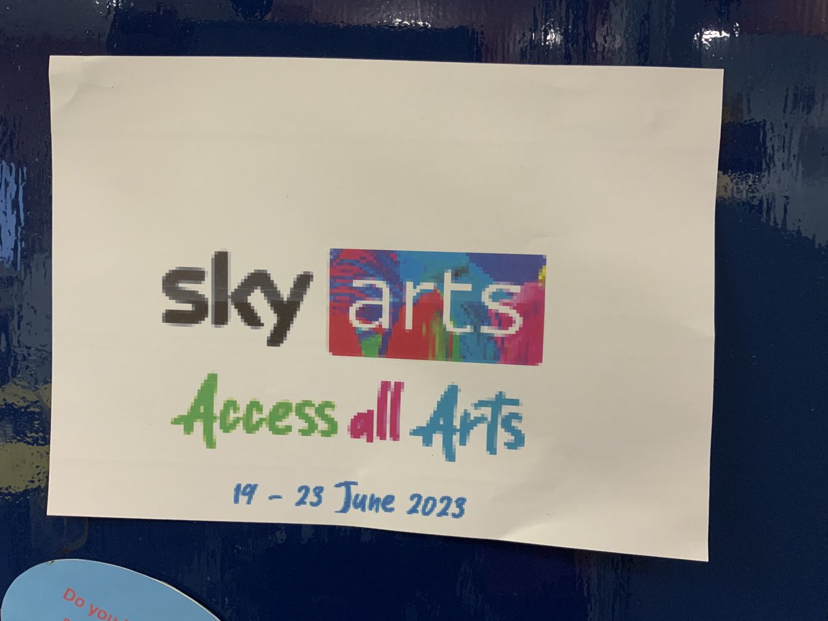 HurstKnollY3's tweet photo. It’s Access all Arts Week this week! We will be posting pictures of our activities here… https://t.co/fRIqMQOt25