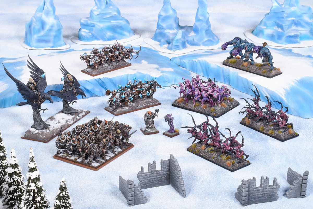 Ice And Shadow is the new Two-Player Starter Set now available to pre-order for #KingsOfWar from @manticgames - pick the Northern Alliance or the Nighstalkers! ow.ly/aVFk50ORAaw
