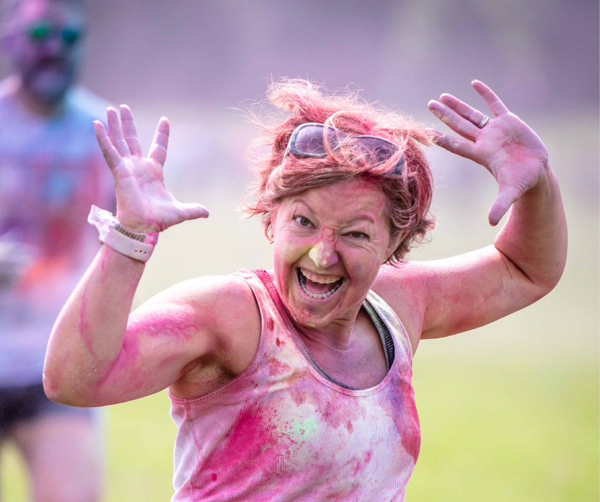 St Michael's Hospice, Hereford on Twitter "Messy Runner raised an